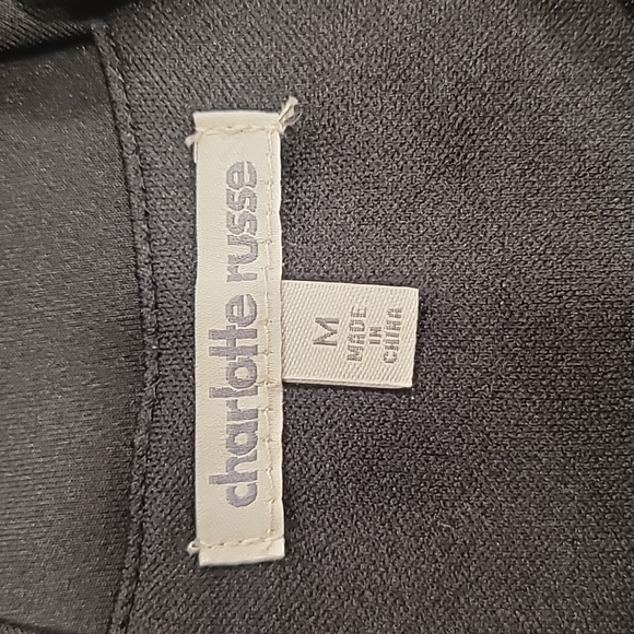 Black Mini Dress - Picture 3 of 5